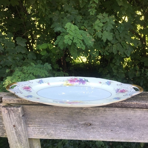 Vintage Black Knight Conchita Platter Cottagecore - Picture 5 of 7